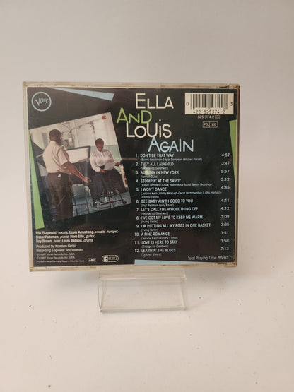 Ella and Louis Again CD