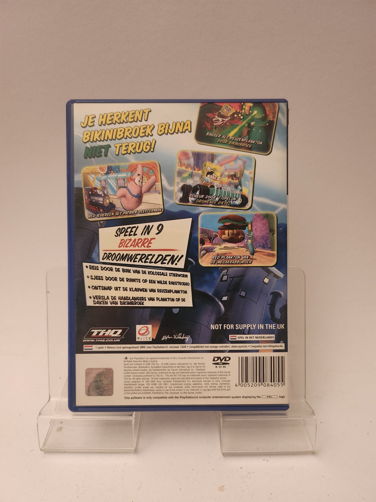 SpongeBob Schwammkopf-Kreatur aus Krusty Krab PS2