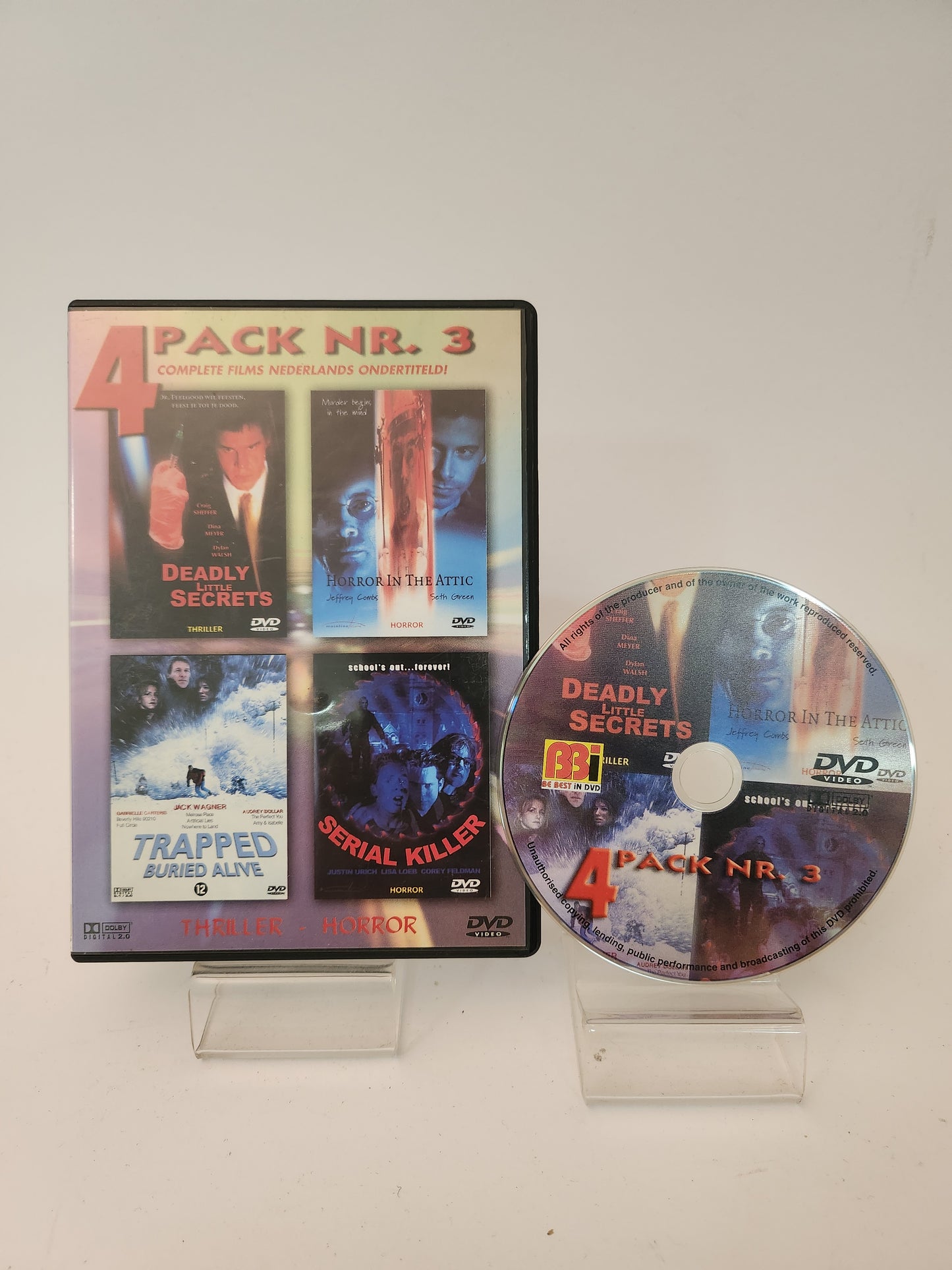 4 in 1 Films Dvd Box