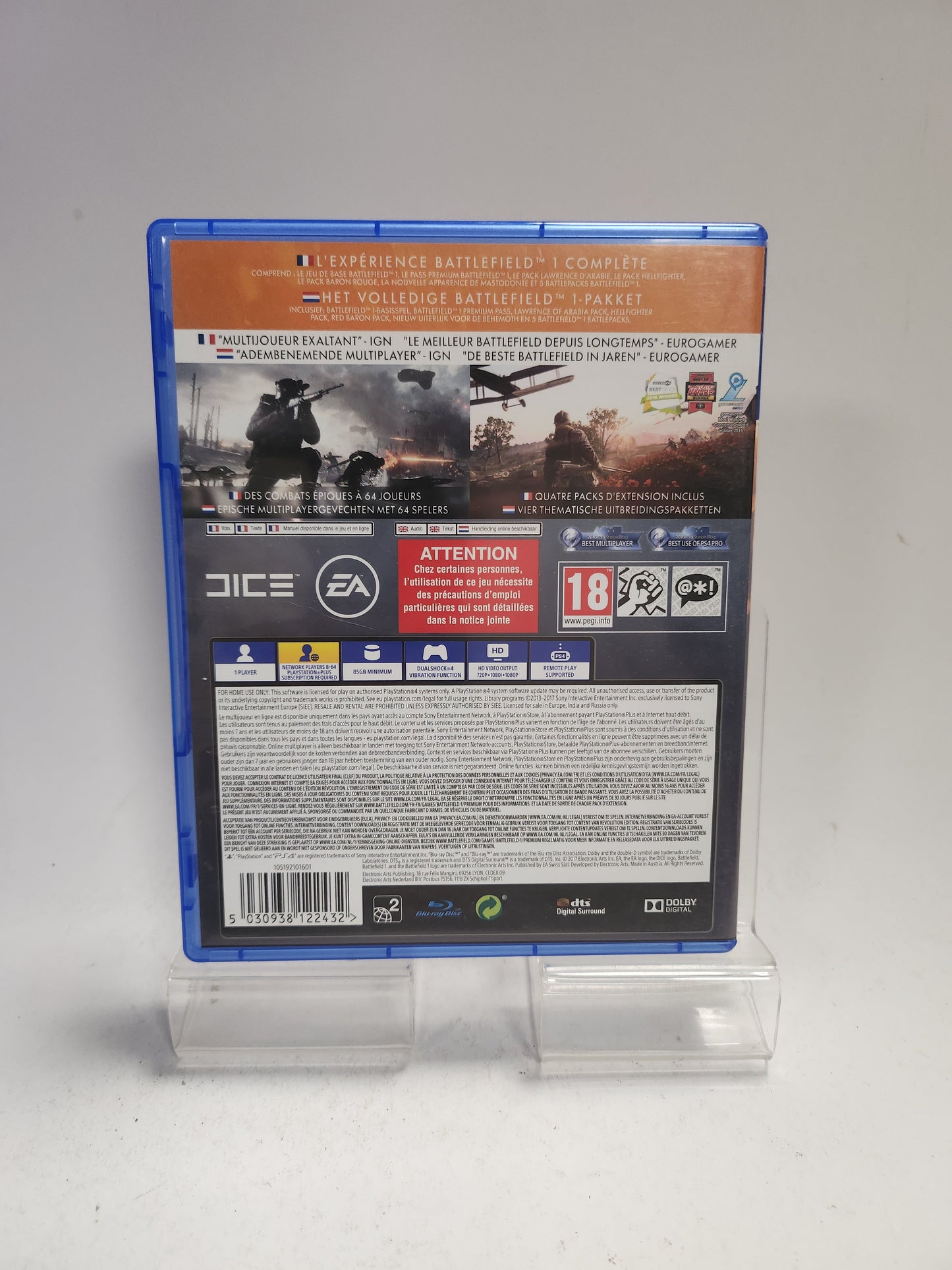 Battlefield 1 Revolution Playstation 4