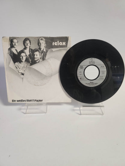 Relax: Ein Weißes Blatt'l Papier Single Vinyl - Feniks Gameshop