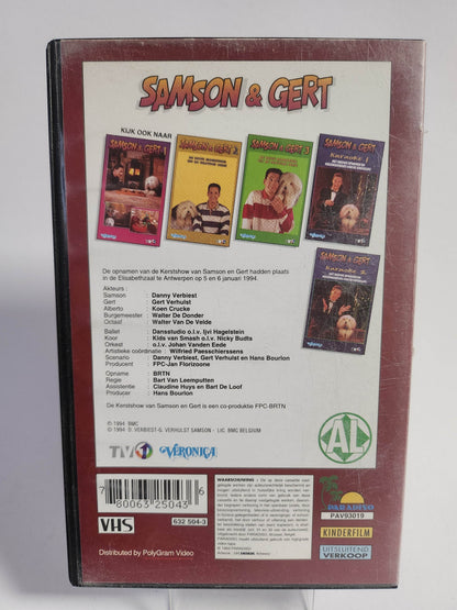 Samson & Gert Live de Volledige Kerstshow '93-'94 VHS - Feniks Gameshop