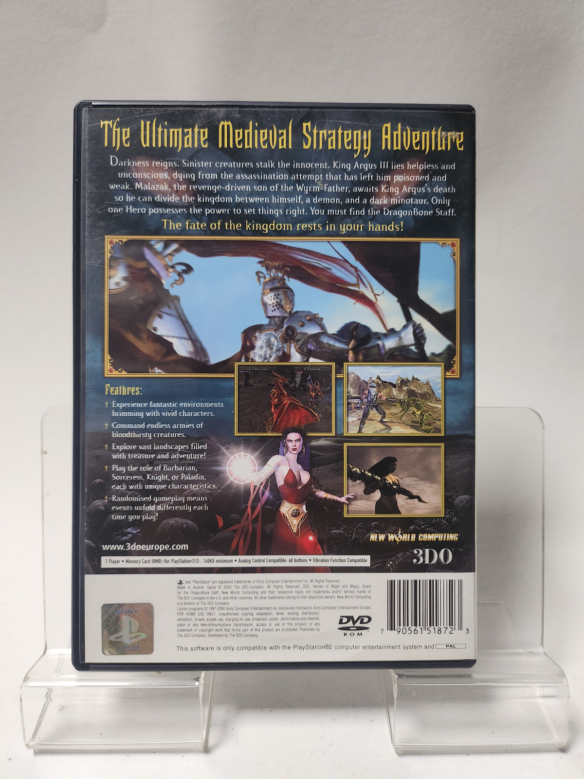 Heroes of Might and Magic Playstation 2