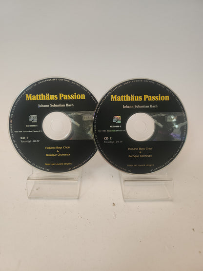 Matthäus Passion: Johan Strauss CD