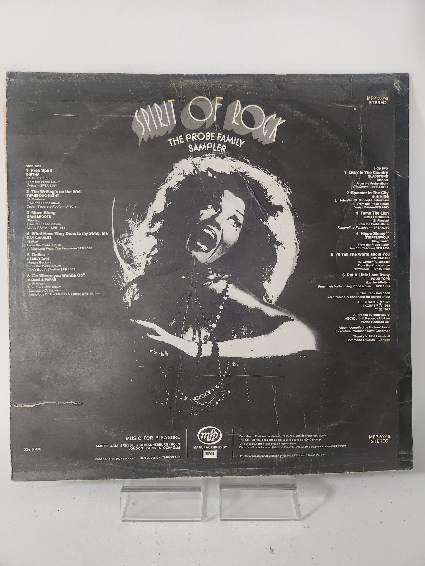 Spirit of Rock: the Probe Family Sampler LP Vinyl