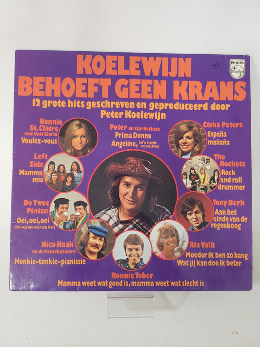 Koelewijn behoeft geen Krans LP Vinyl