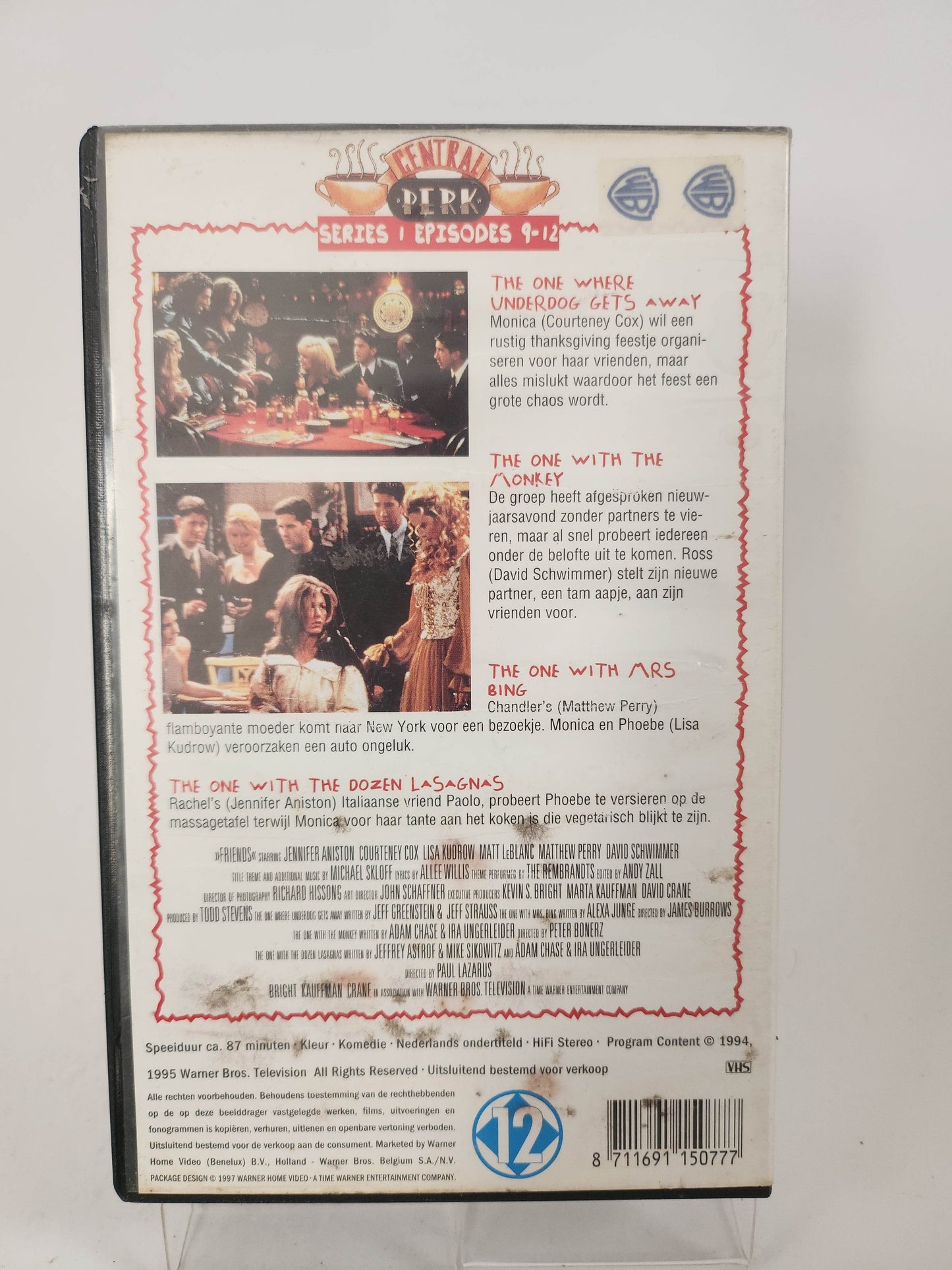 Friends Series 1 Episodes 9 - 12 VHS - Feniks Gameshop