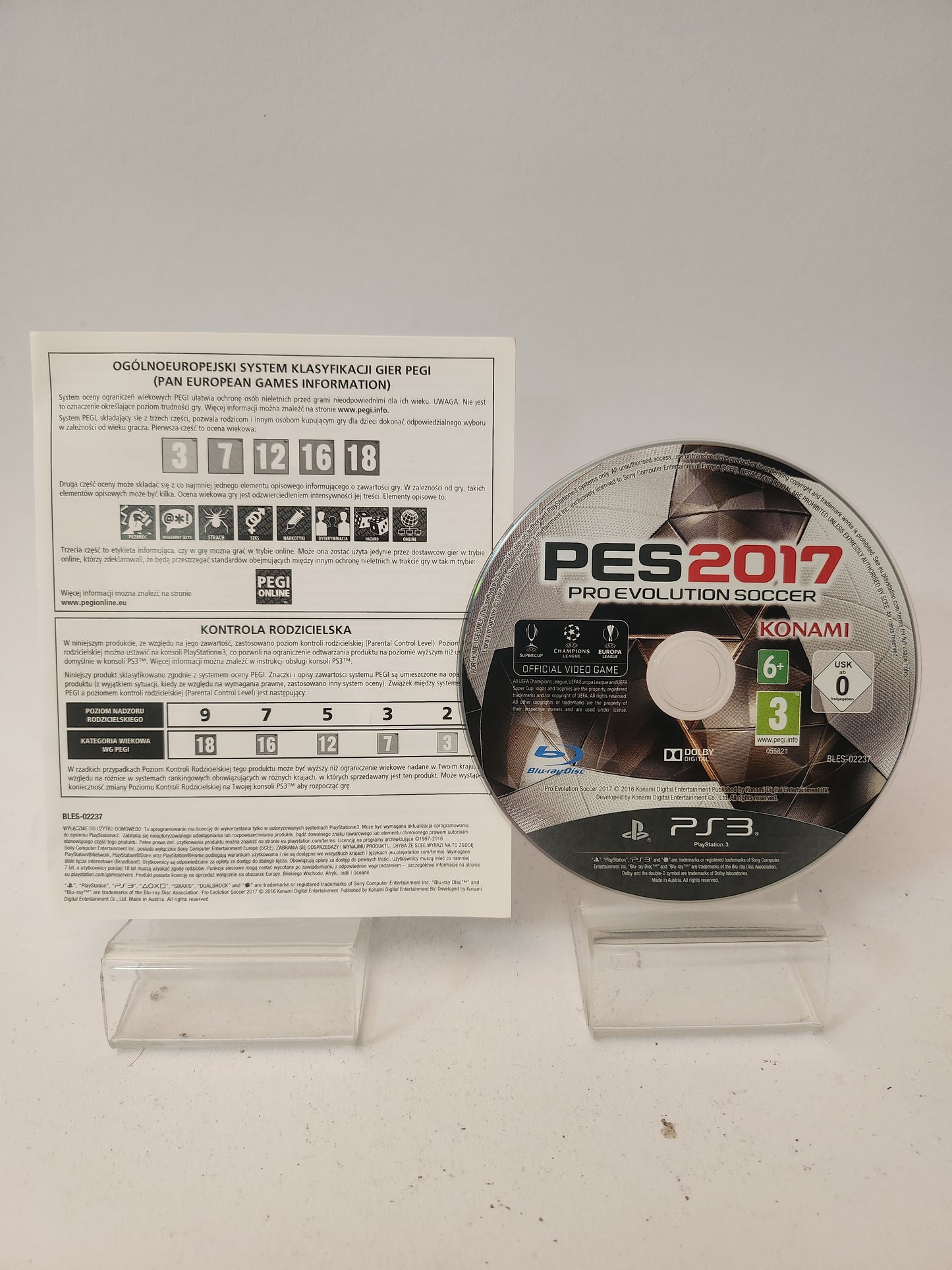 Pro Evolution Soccer 2017 Playstation 3