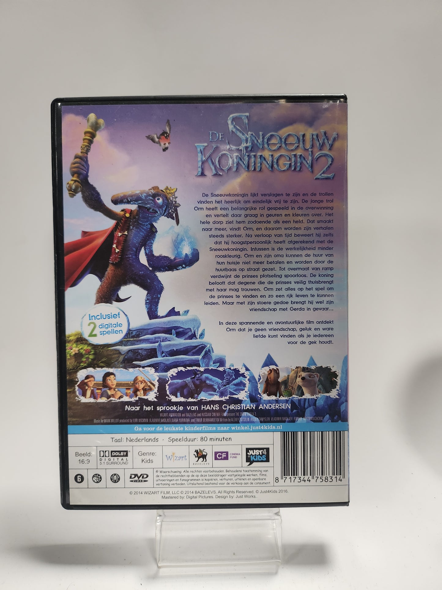 Sneeuw Koningin 2 Dvd Kids