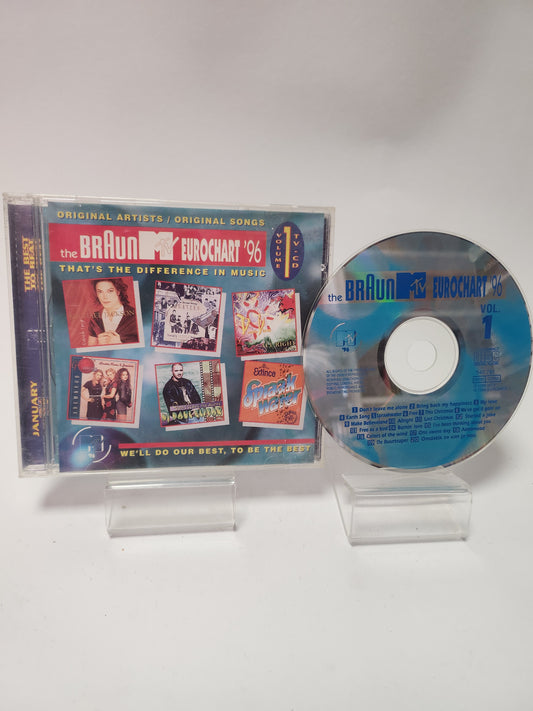 Braun MTV Eurochart '96 Volume 1 CD