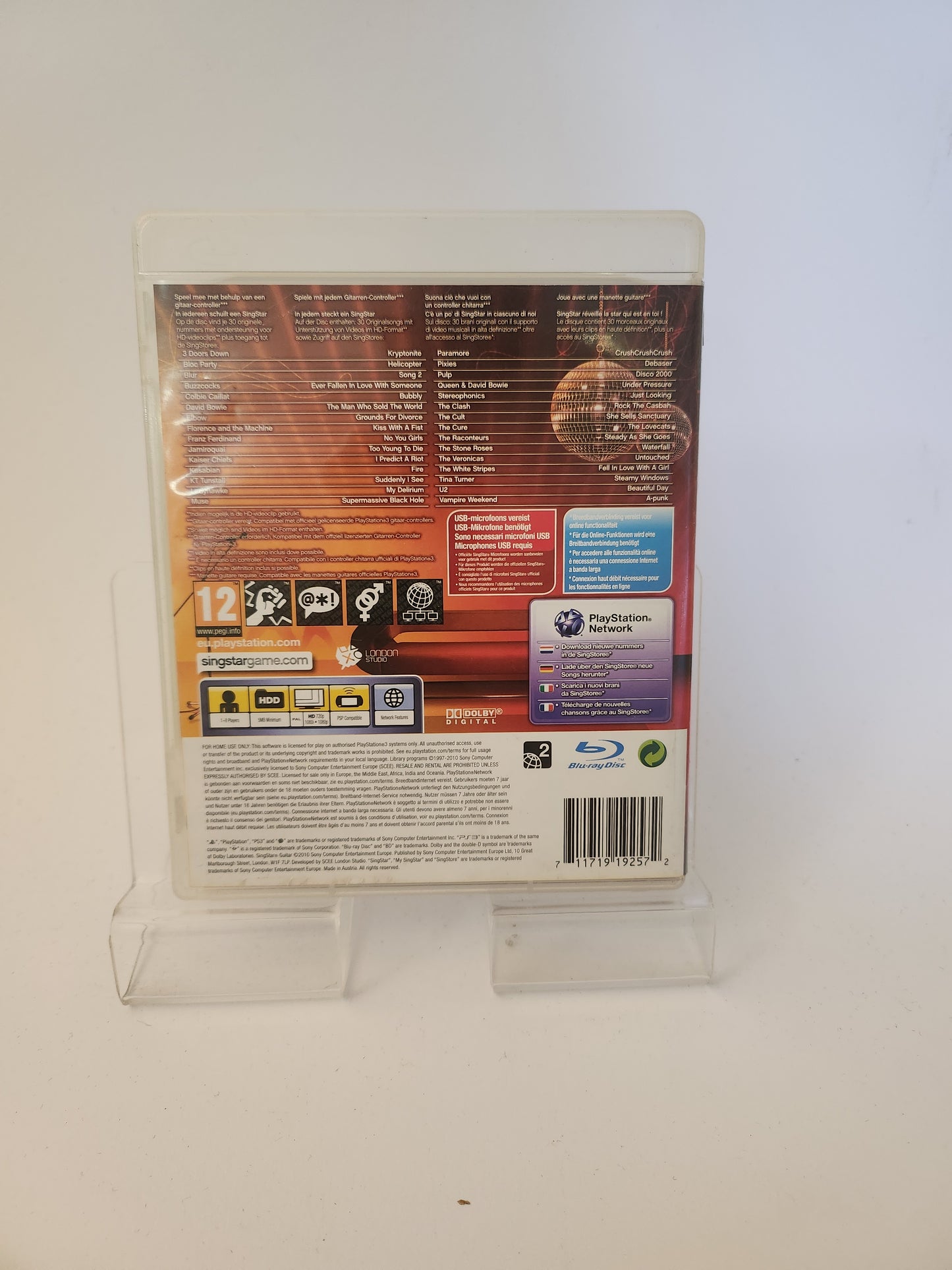 Singstar Guitar Playstation 3