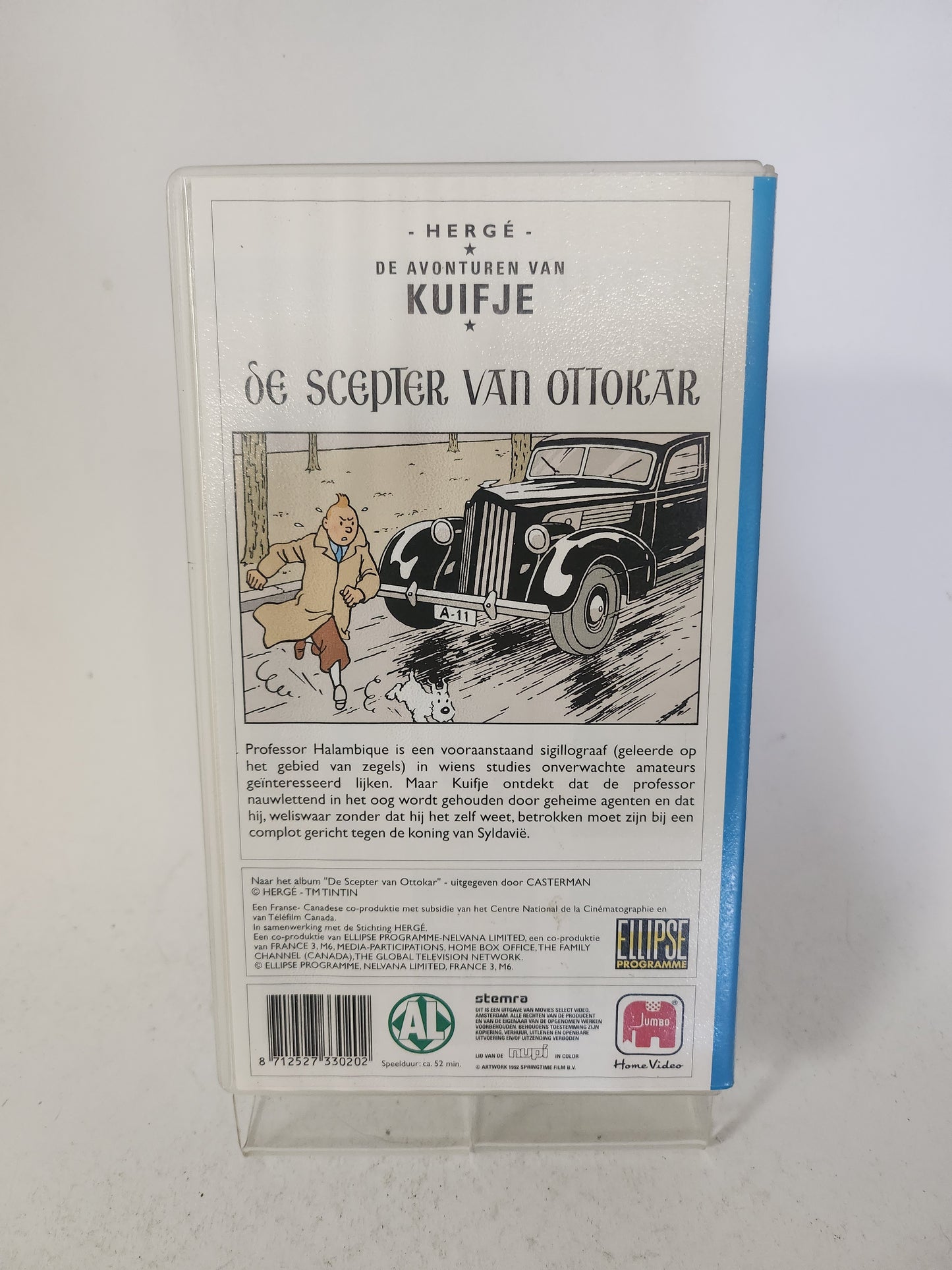 Avonturen van Kuifje: de Scepter van Ottokar VHS Kids
