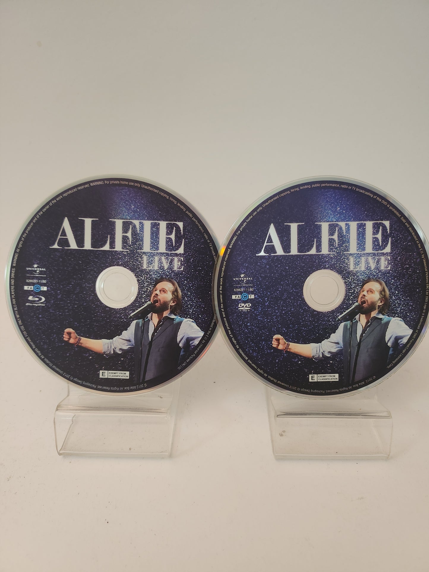 Alfie Live (Blu-Ray & DVD)