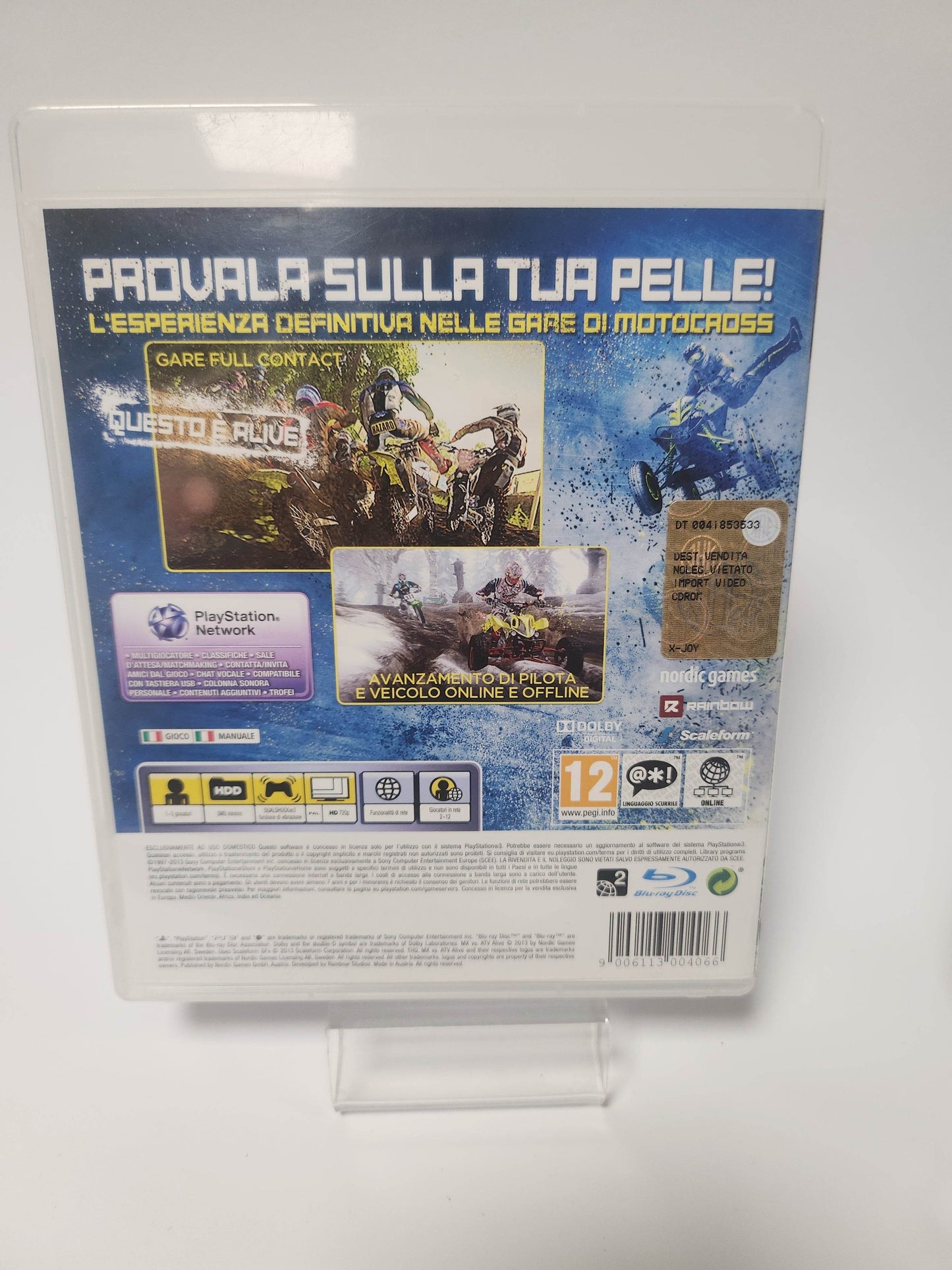 Mx vs Atv Alive (No Book) PlayStation 3 - Feniks Gameshop