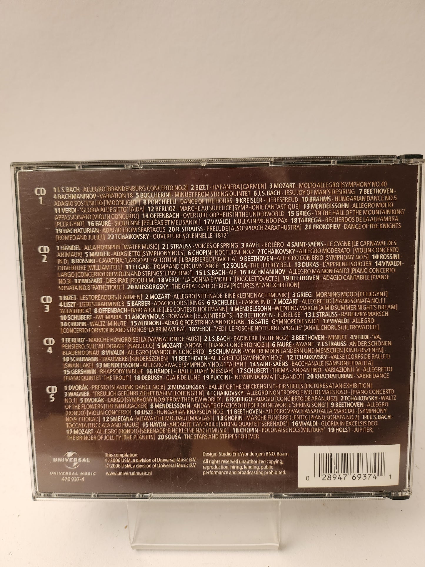 Klassieke Top 100 Allertijden CD