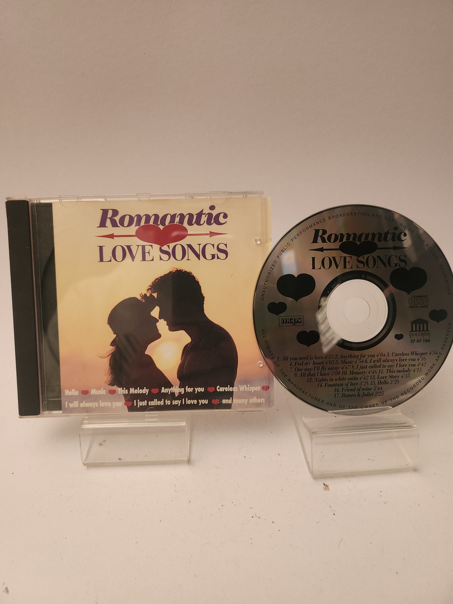 Romantic Love Songs CD