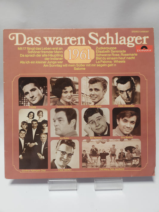 Das Waren Schlager 1961 LP Vinyl