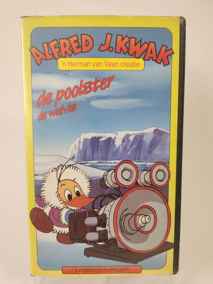 Alfred J Kwak: de Poolster & de Walvis VHS Kids - Feniks Gameshop