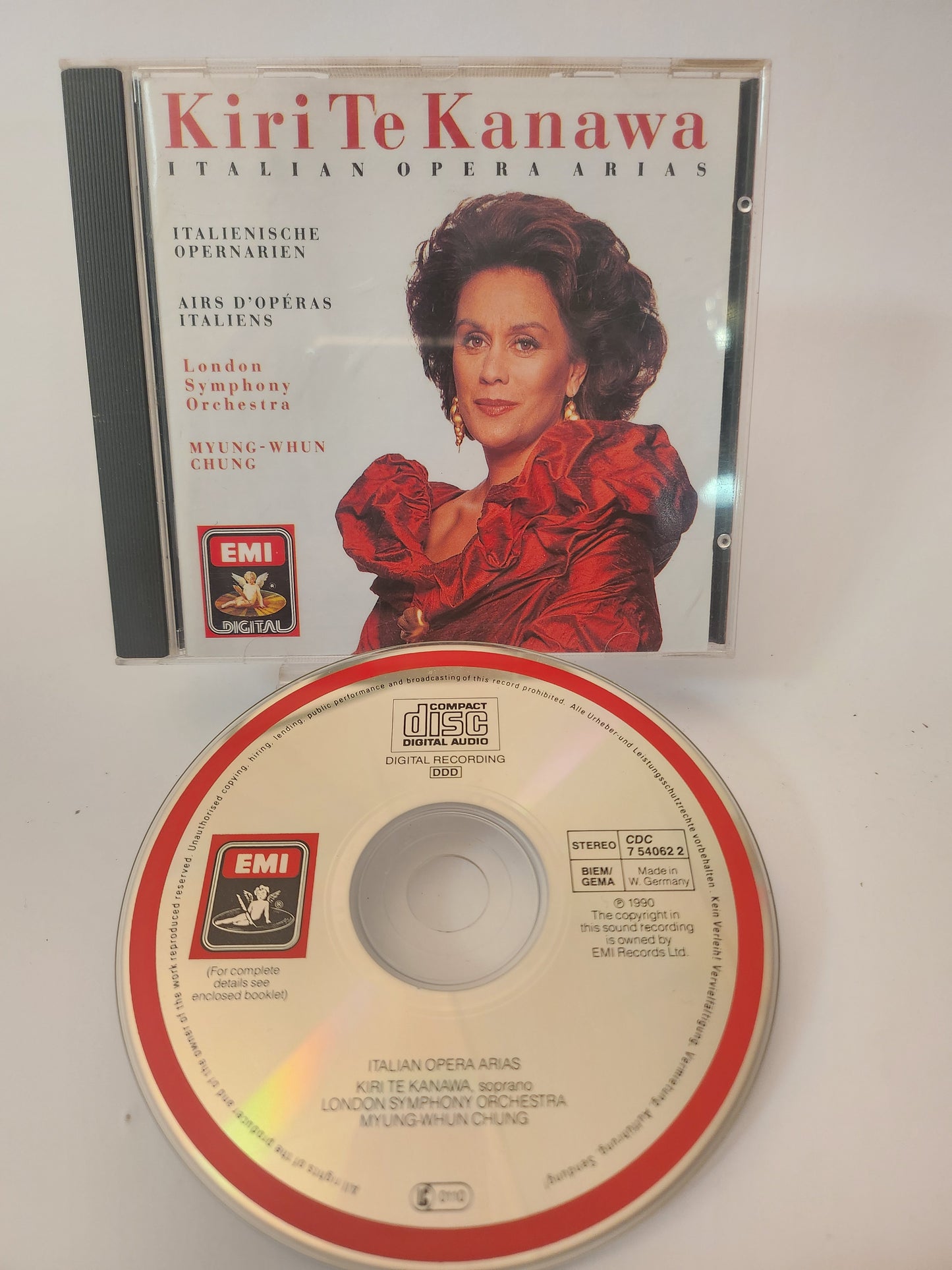 Kiri te Kanawa: Italian Opera Arias CD