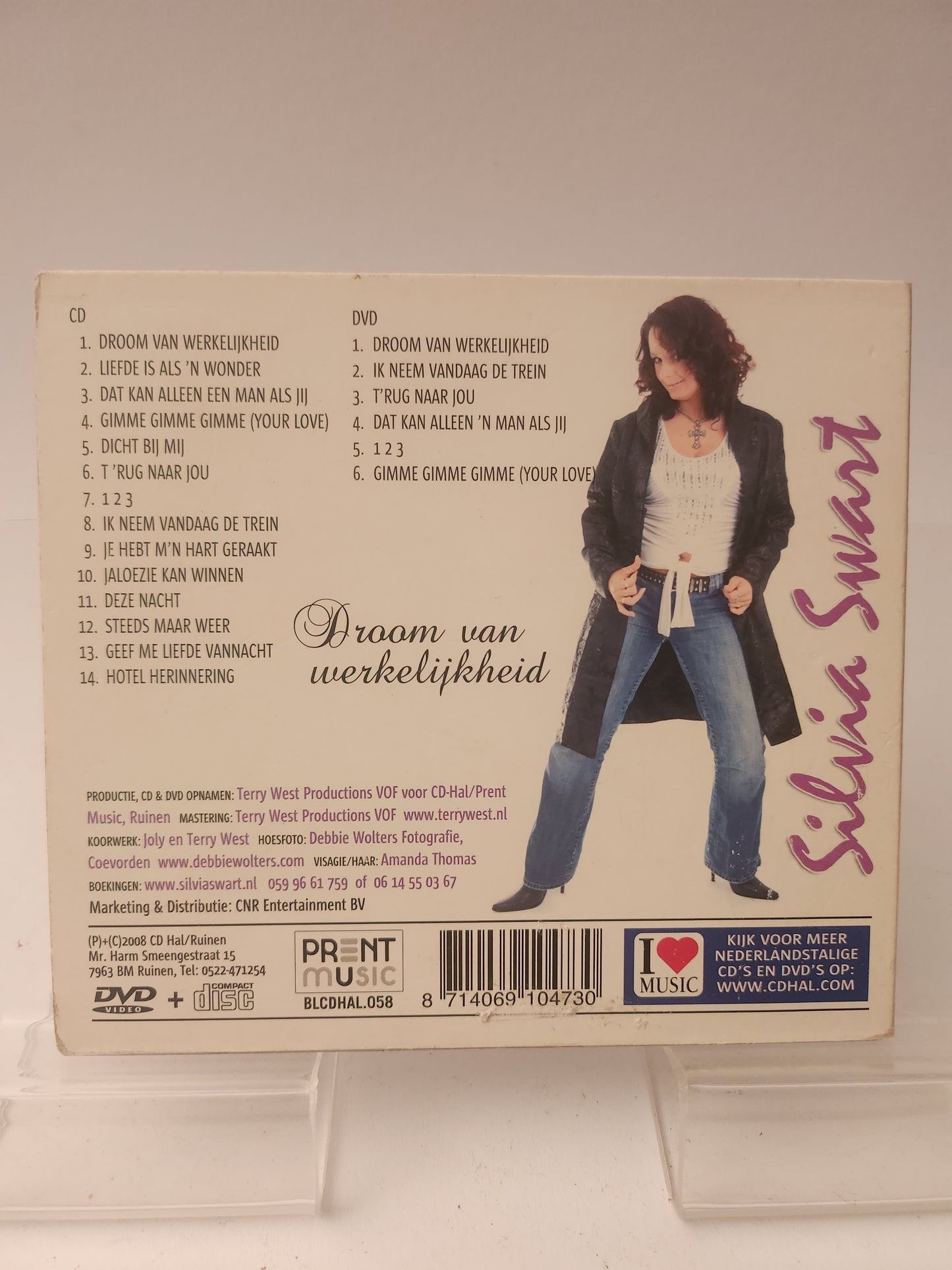 Silvia Swart: Droom van Werkelijkheid CD & Dvd
