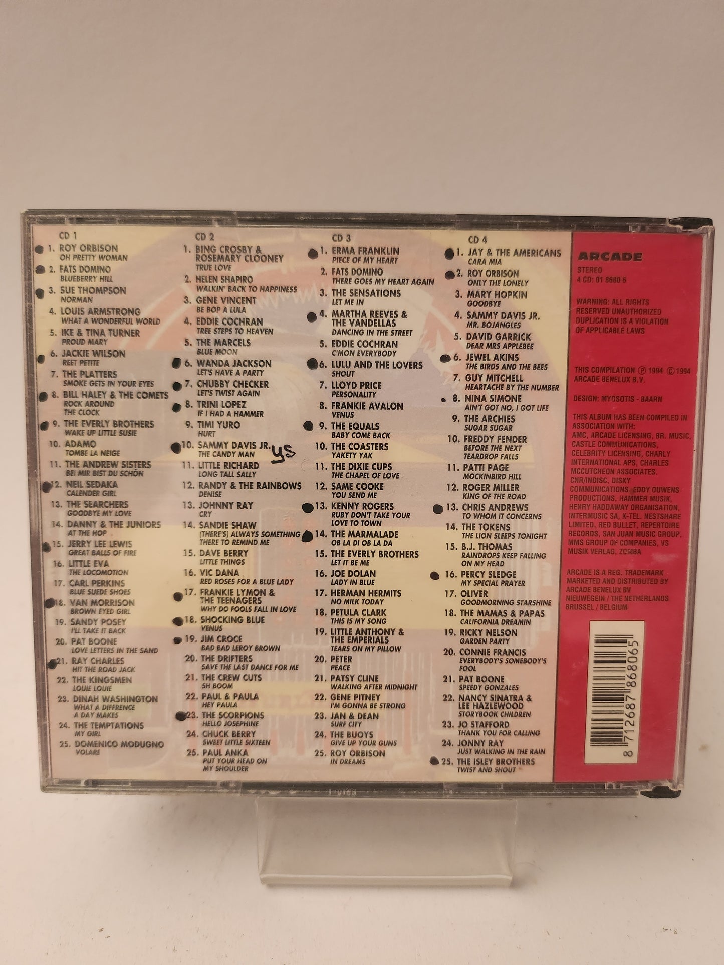 Mega Jukebox Top 100 CD