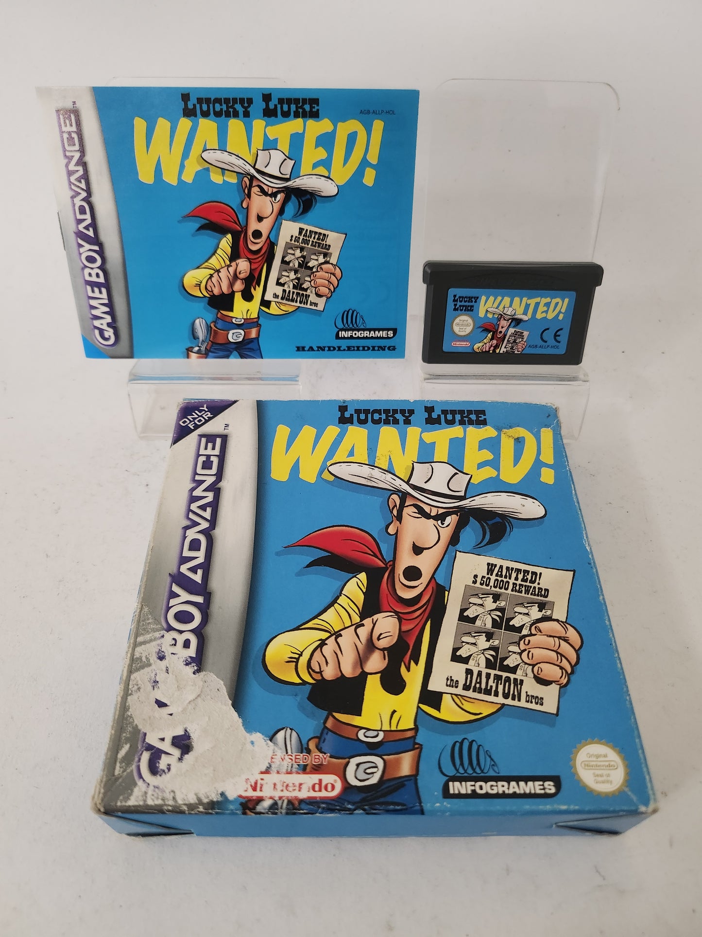 Lucky Luke: Wanted! Boxed Game Boy Advance