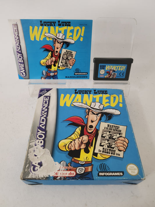 Lucky Luke Wanted Boxed Game Boy Advance