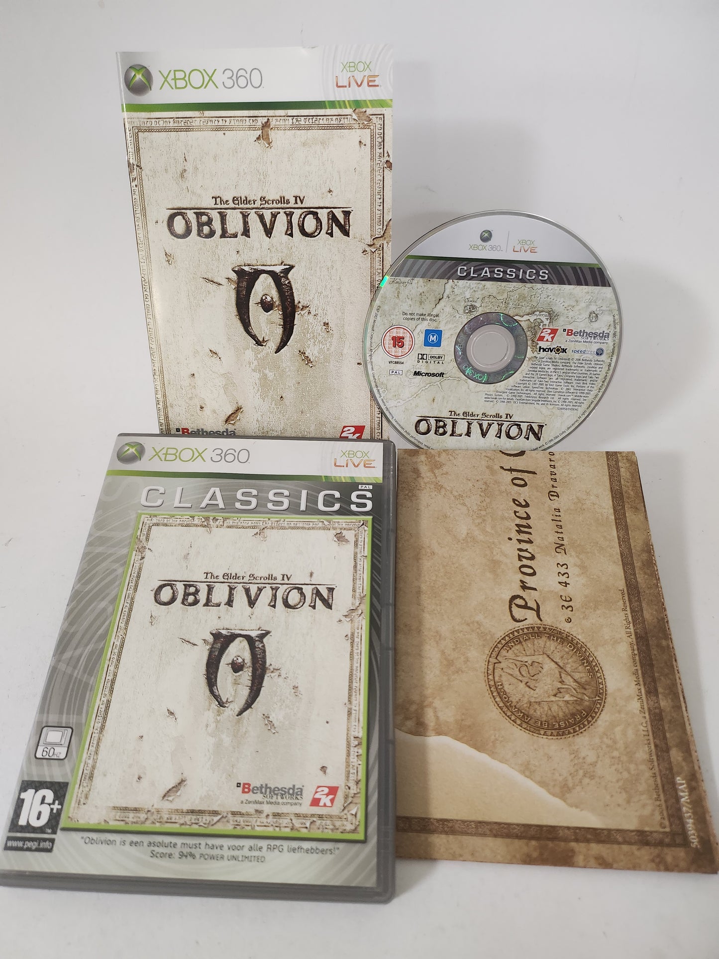 Elder Scrolls IV Oblivion Classics Xbox 360