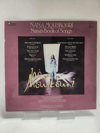 Nana Mouskouri: Nana's Book of Songs LP Vinyl