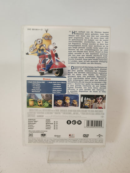 Minions 3x Mini Movie Dvd Kids