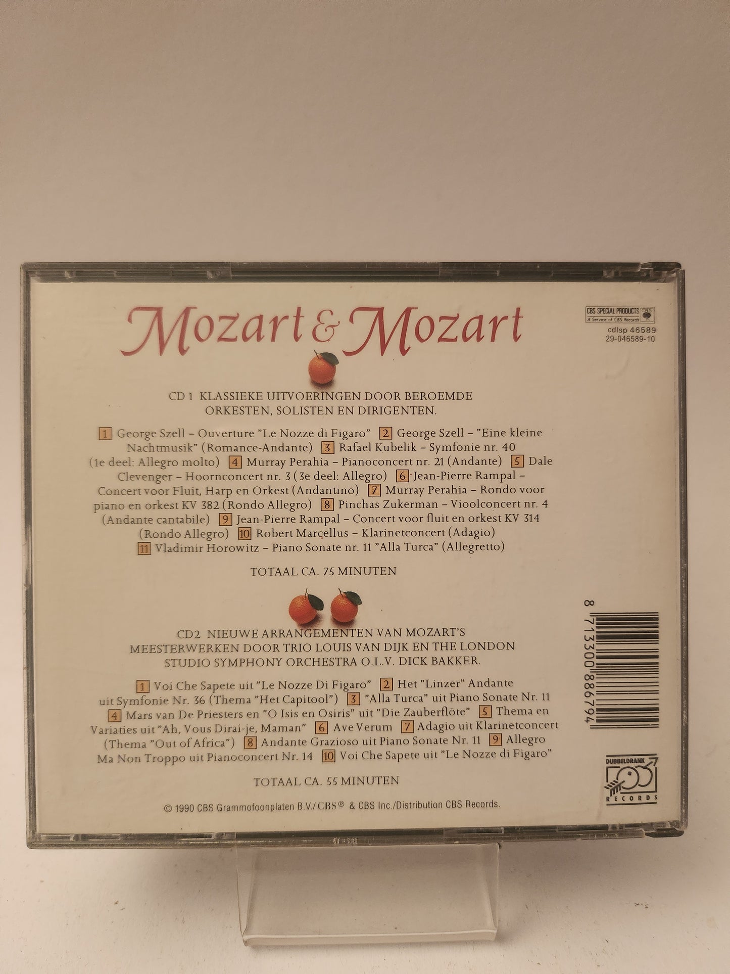 Mozart & Mozart CD