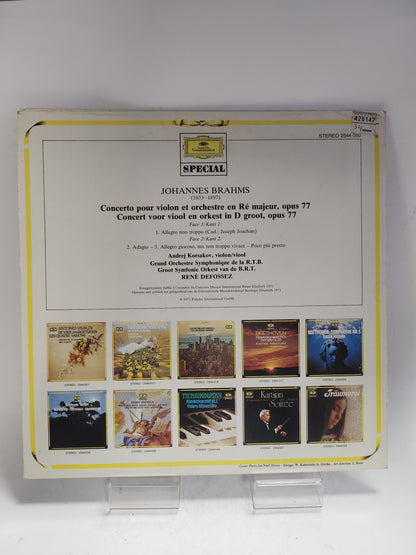 Johannes Brahms: Vioolconcert LP Vinyl