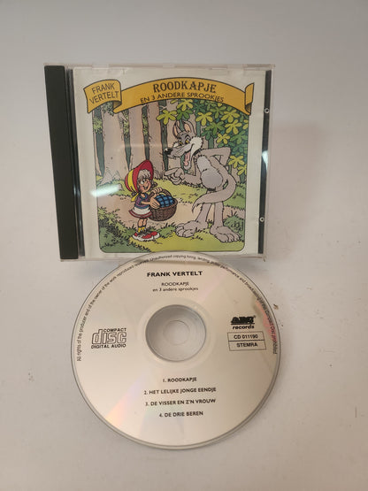 Frank vertelt: Roodkapje en 3 Andere Sprokkjes CD