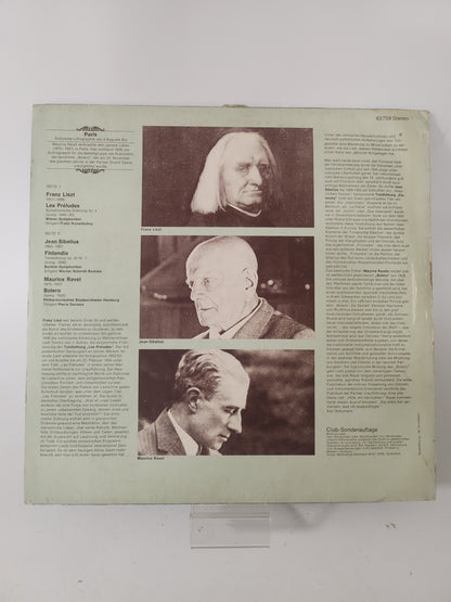 Bolero: Melodiën von Liszt - Sibelius - Ravel LP Vinyl