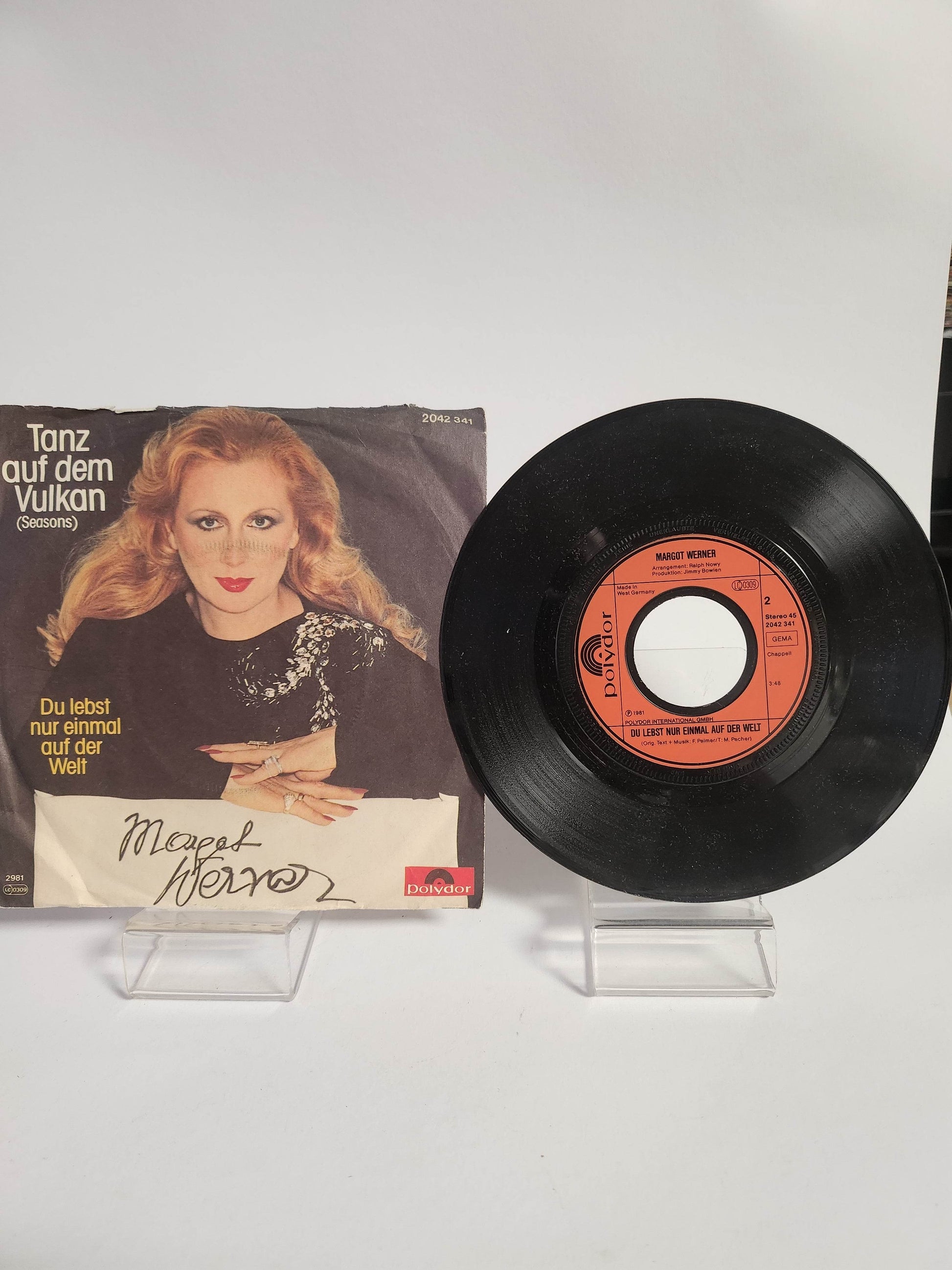 Margot Werner: Tanz auf dem Vulkan Single Vinyl - Feniks Gameshop