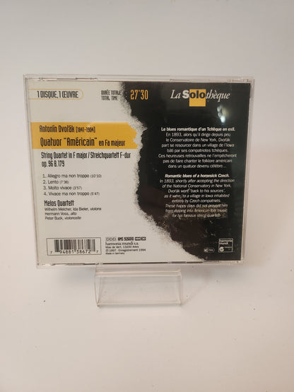 Dvorak: La Solo theque CD