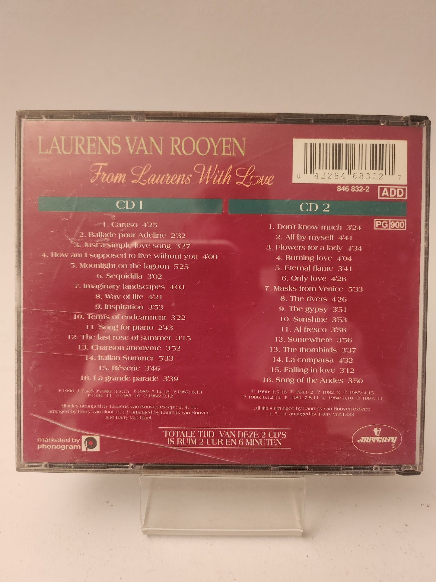 Laurens van Rooyen: From Laurens with Love CD