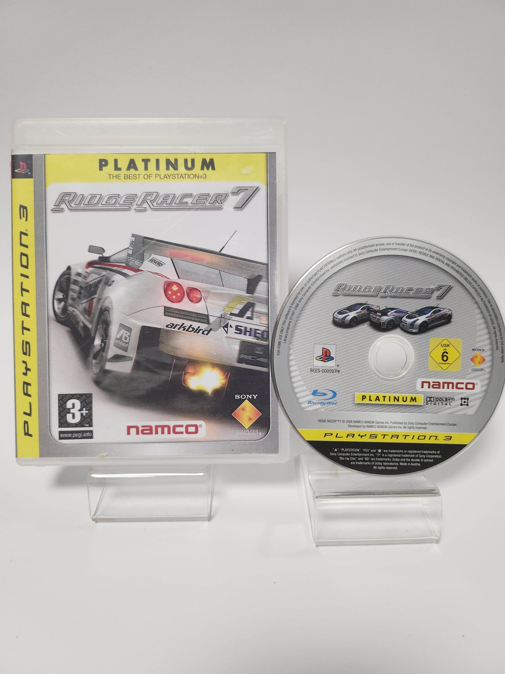Ridge Racer 7 Platinum (Copy Cover) Playstation 3 - Feniks Gameshop