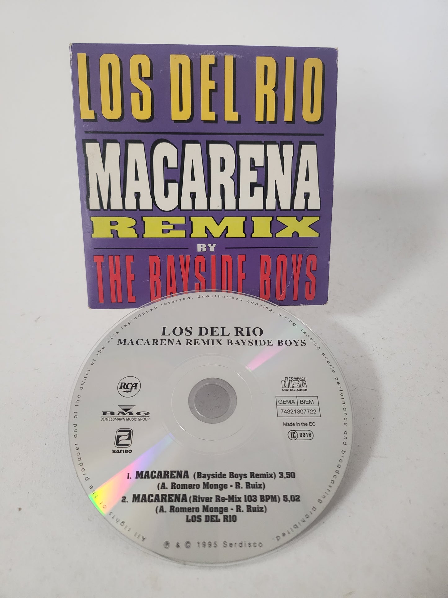 Los Del Rio: Macarena CD Single