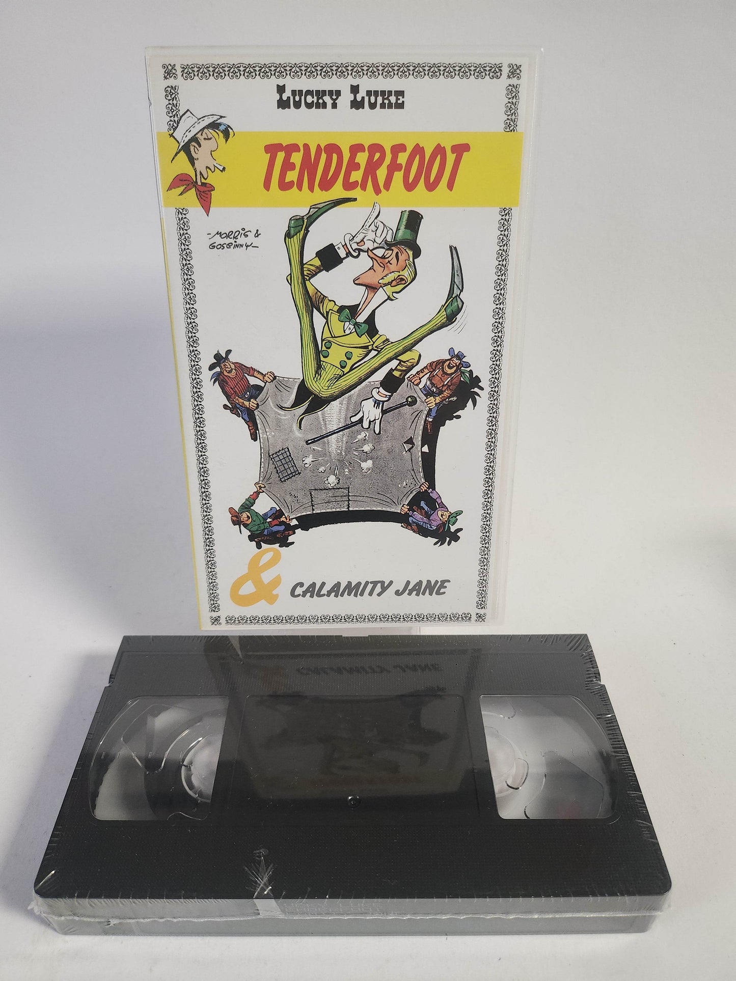 Lucky Luke: Tenderfoot & Calamity Jane geseald VHS Kids - Feniks Gameshop