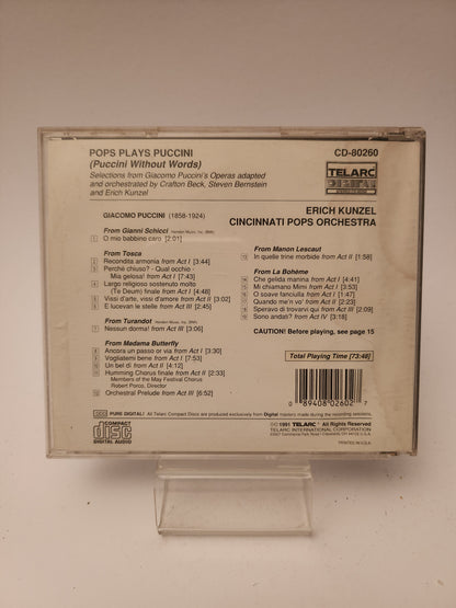 Pops Plays Puccini CD