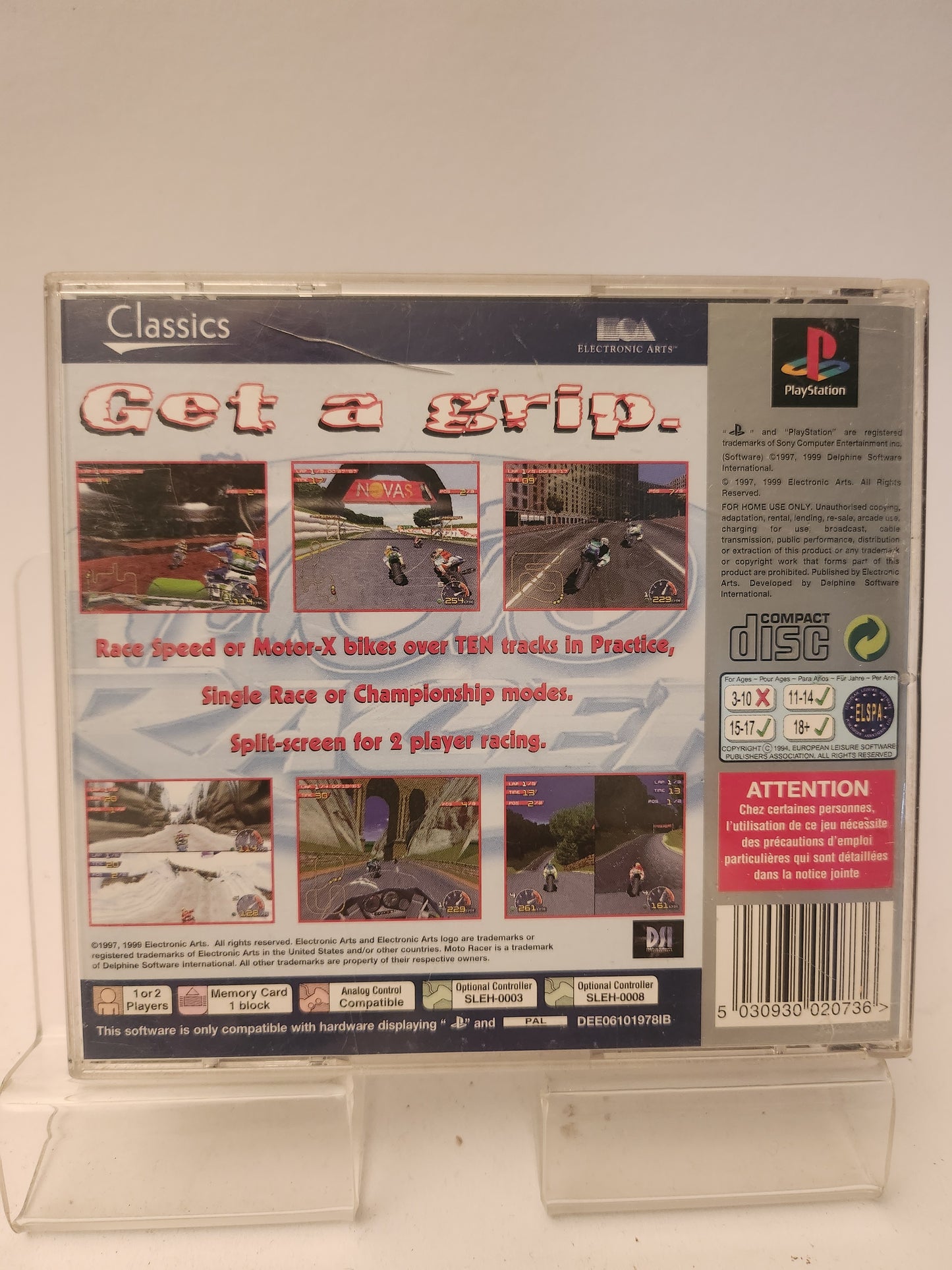 Moto Racer Classics Platinum Playstation 1