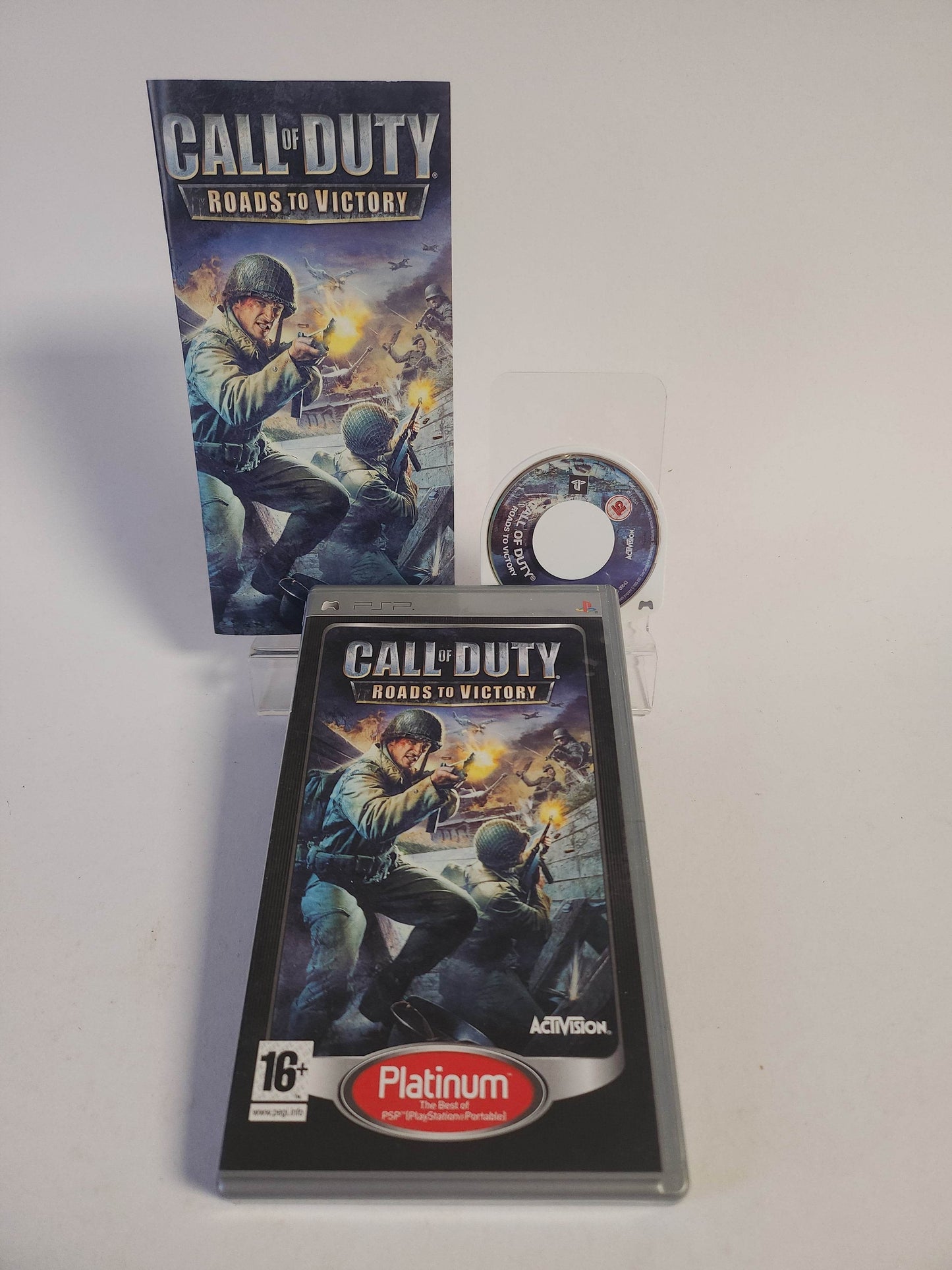 Call of Duty Roads to Victory Platinum PSP - Feniks Gameshop