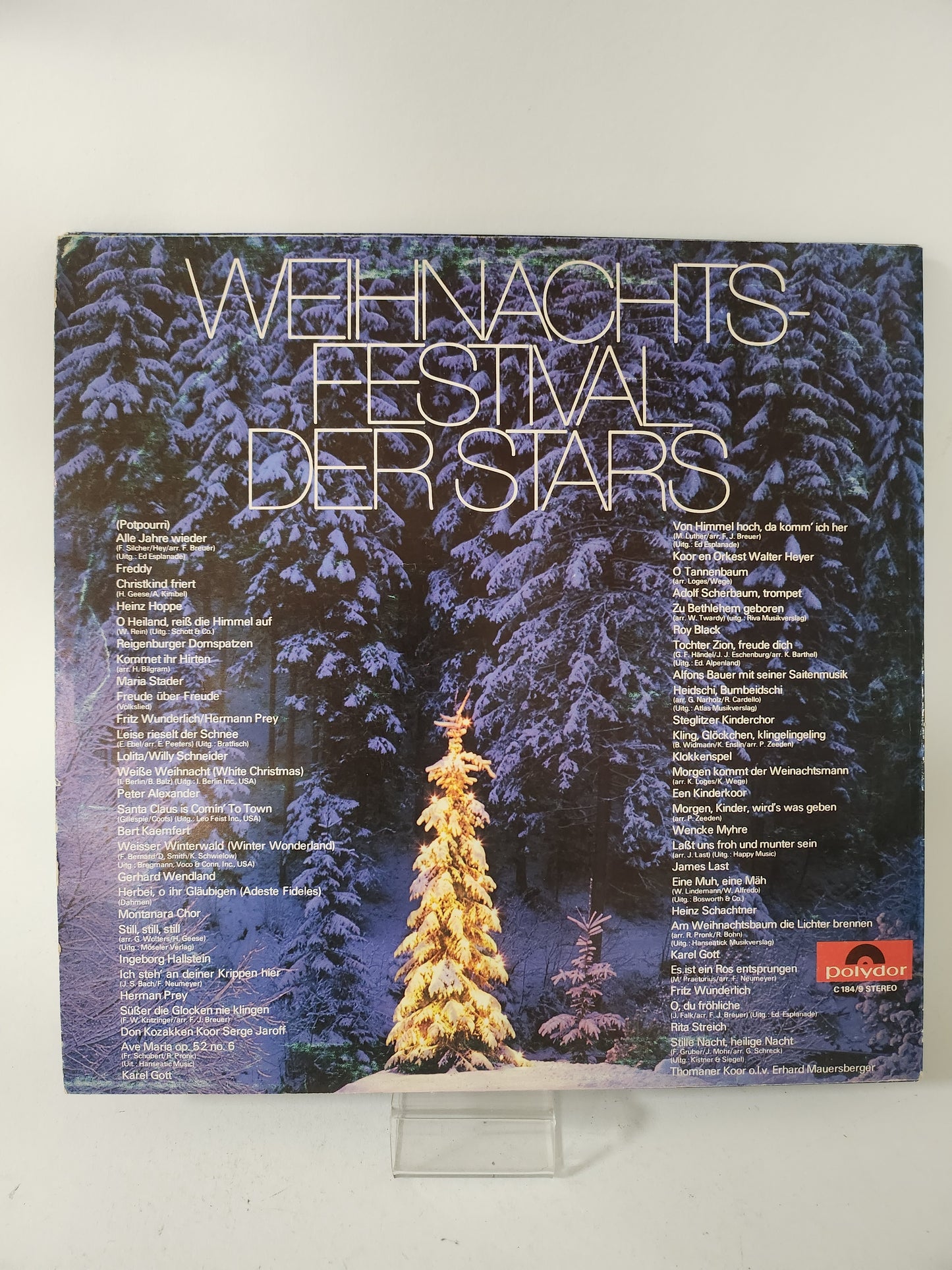 Weihnachtsfestival der Stars LP Vinyl