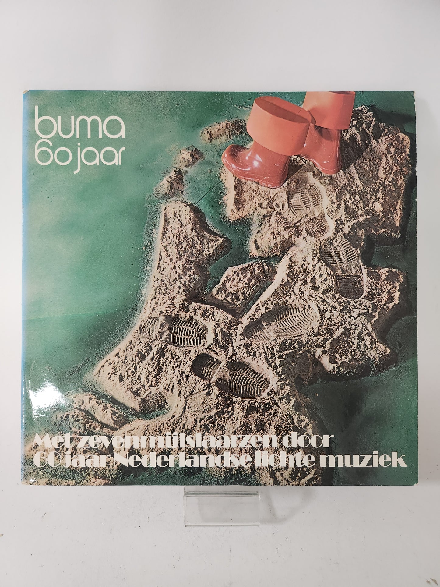 Buma 60 Jaar: Met Zevenmijlslaarzen door 60 Jaar Nederlandse Lichte Muziek LP Vinyl