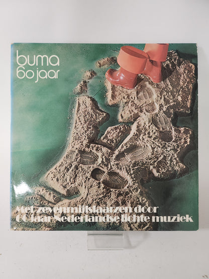 Buma 60 Jaar: Met Zevenmijlslaarzen door 60 Jaar Nederlandse Lichte Muziek LP Vinyl