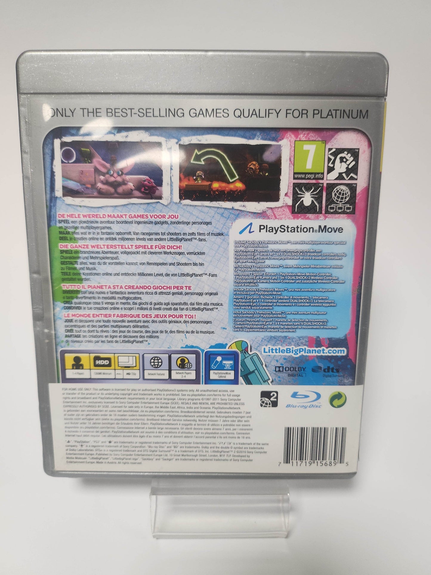 Little Big Planet 2 Platinum (No Book) PlayStation 3 - Feniks Gameshop