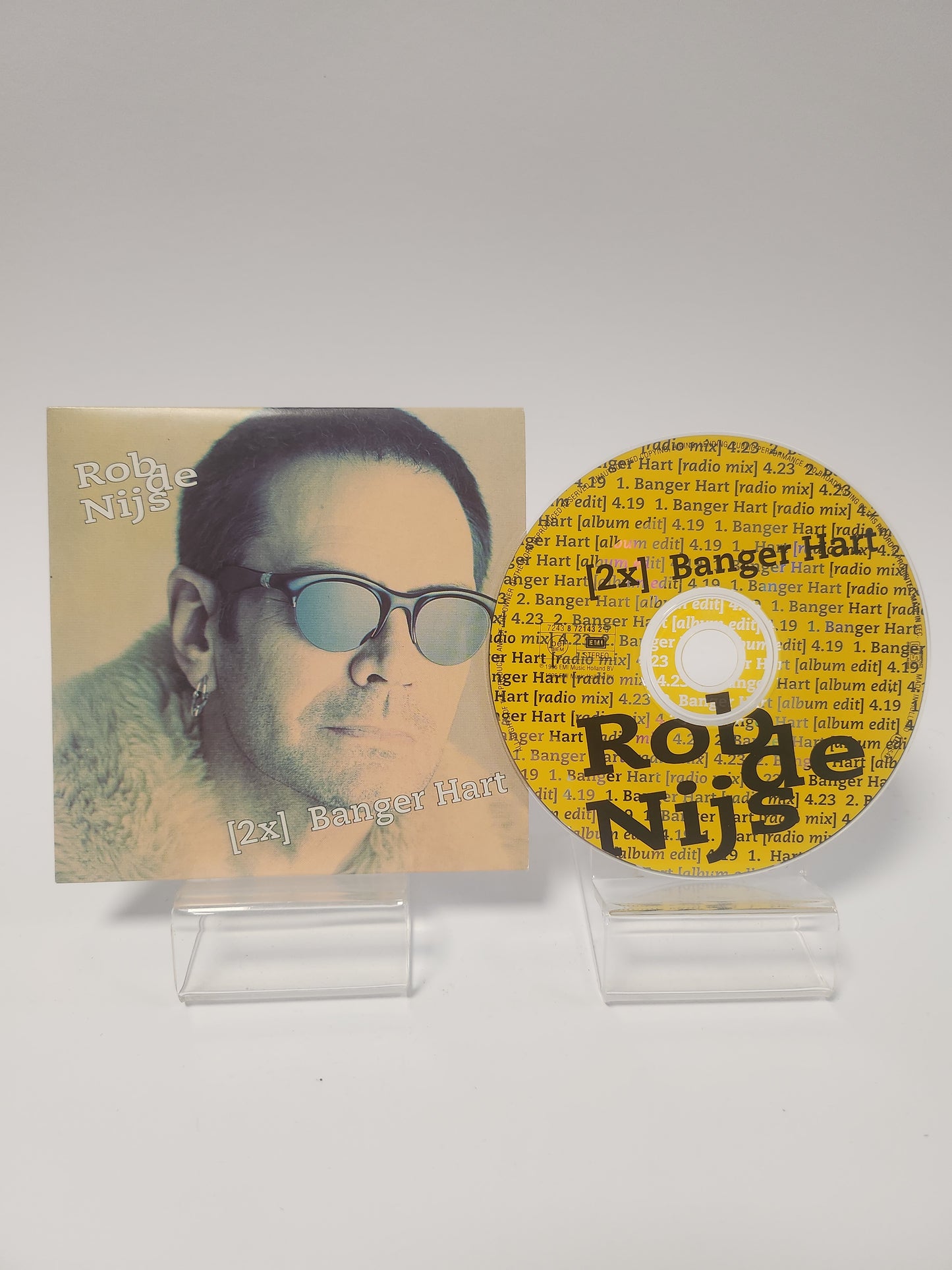 Rob de Nijs: Banger Hart CD Single