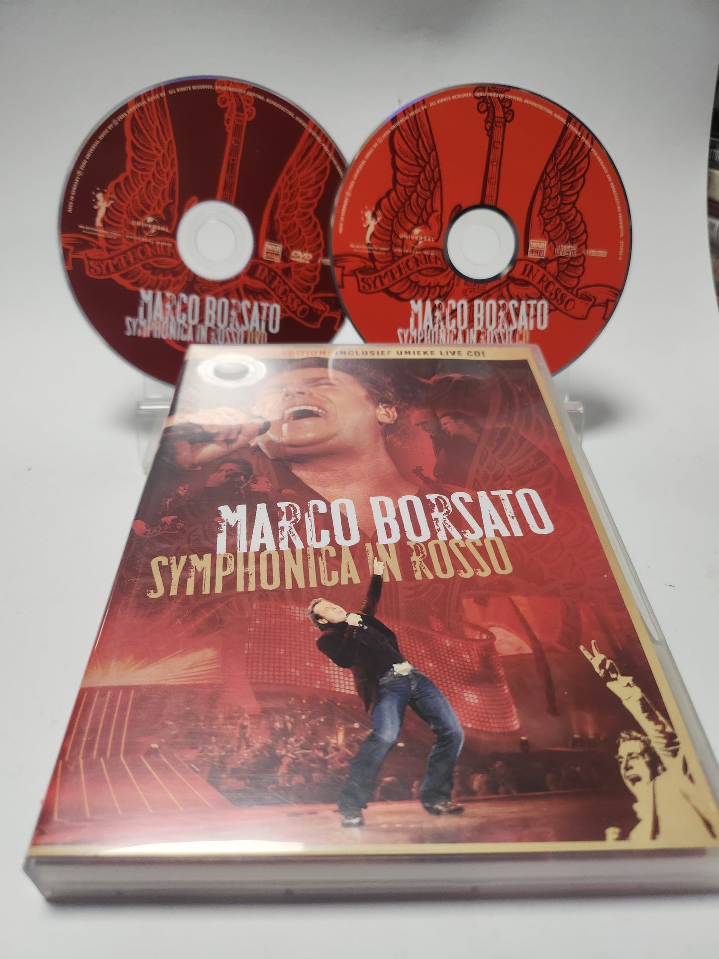 Marco Borsato: Symphonica in Rosso Dvd Muziek