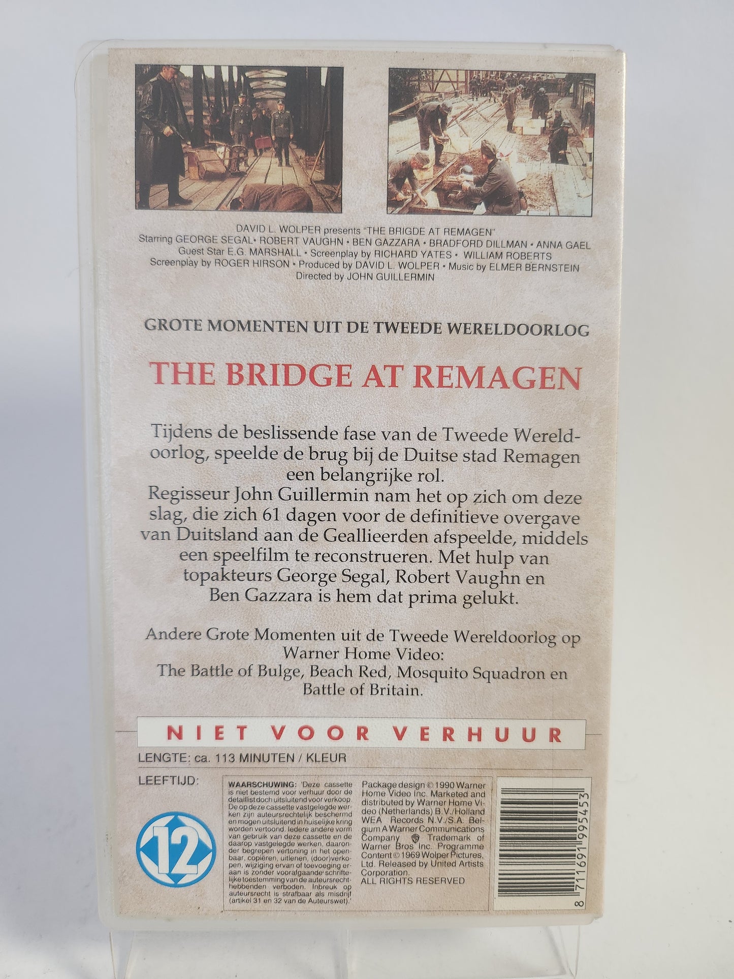 Bridge at Remagen "Hollywood Legends" VHS
